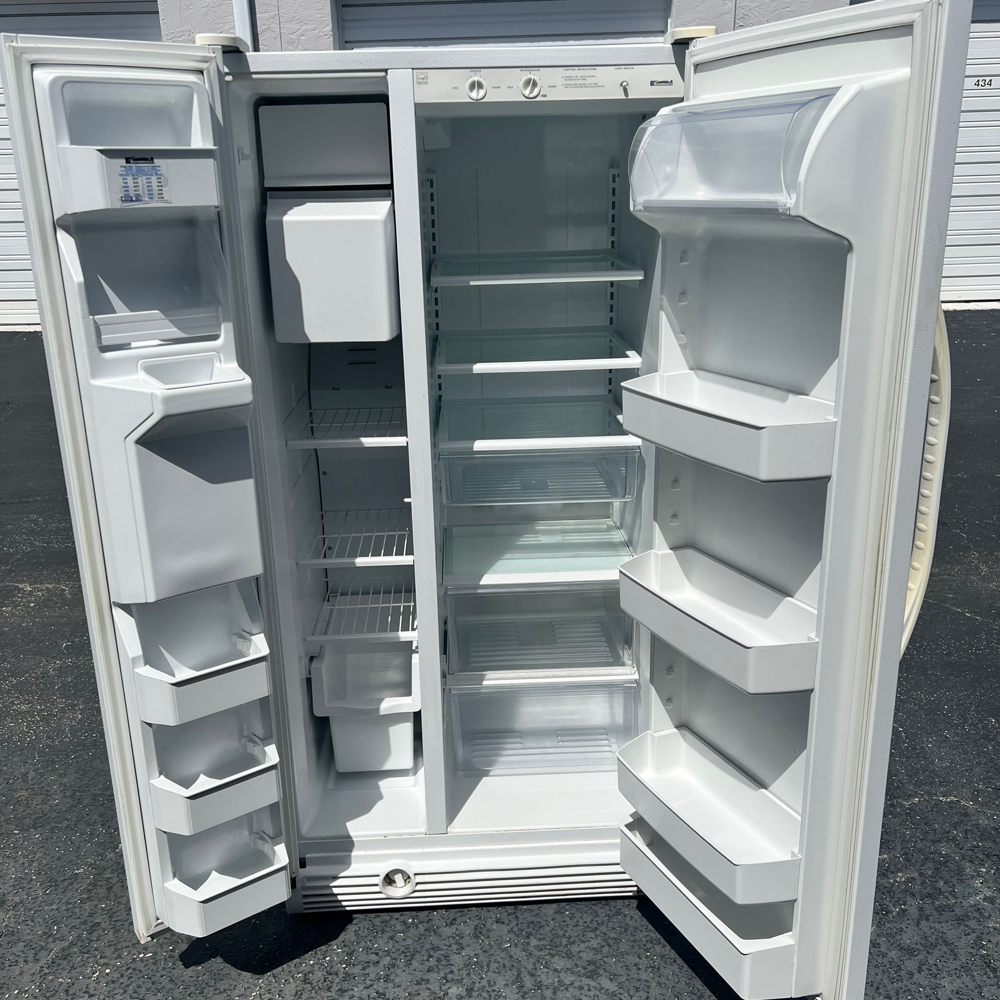 Kenmore Side by Side Refrigerator Kenmore Side by Side Refrigerator